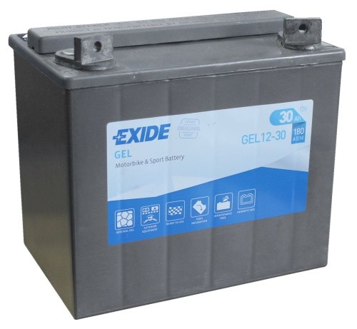 Batterie moto gel12 exide - batterie,