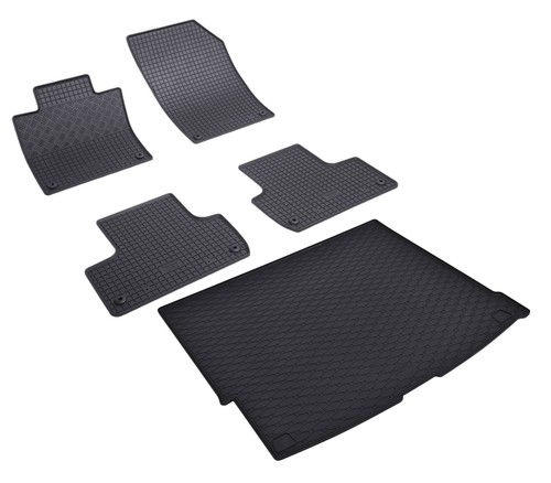 Tapis caoutchouc auto - auto, et