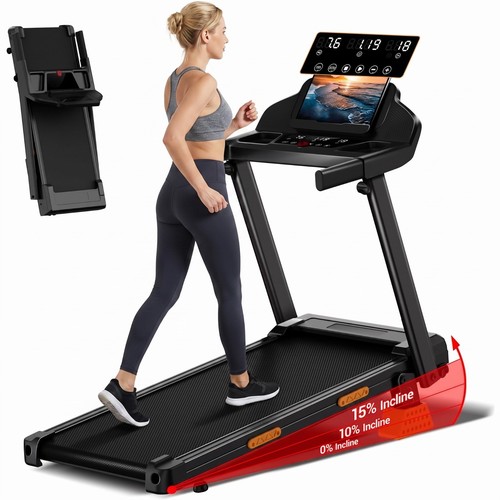 Tapis course avec pente - de,