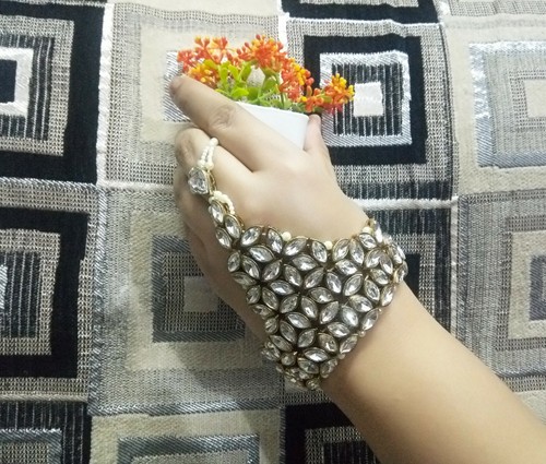 Bracelet mariée indien cz - de,