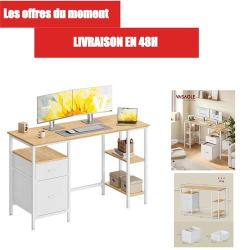 Vasagle bureau ordinateur avec - bureau,