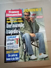 "France Dimanche" Johnny Hallyday Posters