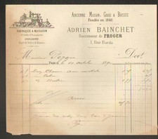 "PARIS (III°) TOOLS for WATCHMAKER ""FROGER / Adrien BAINCHET Succ." in 1890