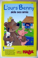 Jeux HABA - L'ours Benny aide
