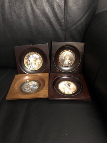 Ancien miniatures portrait - ancien,