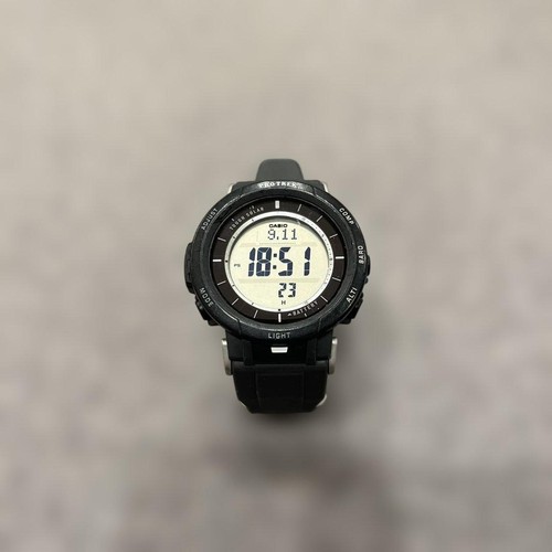 Montre noire casio protrek - montre,