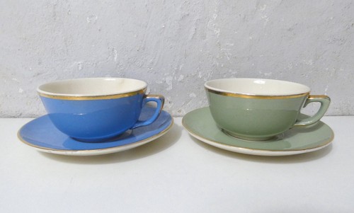 Tasses soucoupes villeroy - 2,
