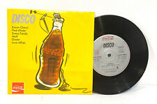 Vintage 1980 Coca-Cola COK 2 45T Disco Advertising Vinyl Record