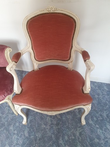 Fauteuil cabriolet style louis - fauteuil,