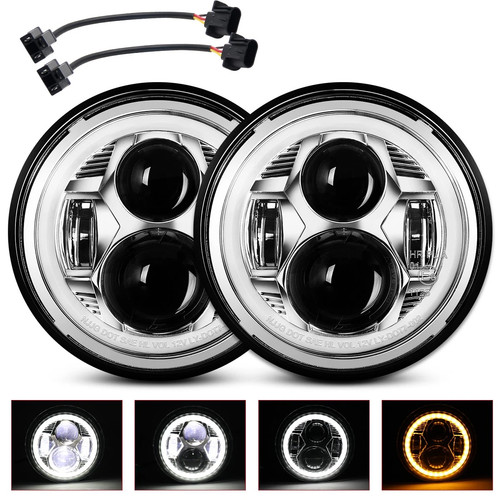 Paire phares led - de, halo