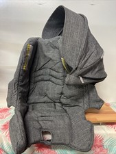 Stokke Nuna Pipa Infant Car Seat Replacement Seat Cover and Canopy Heather Gray