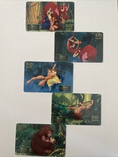 COLLECTION DE 5 TÉLÉCARTES