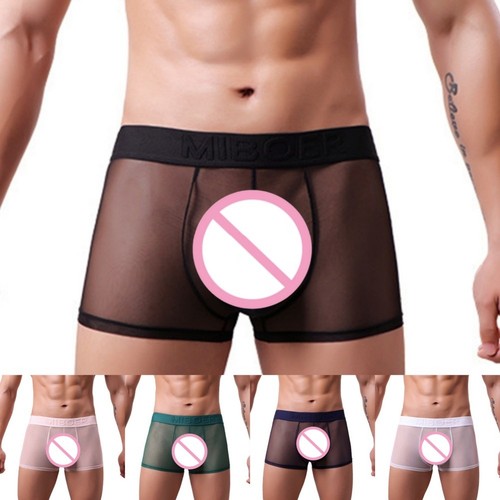 Boxer homme taille basse