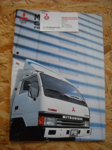 Brochure mitsubishi truck - brochure,