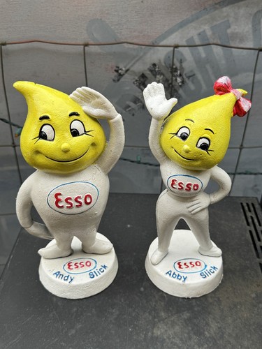 Esso oil drop - iron, banks