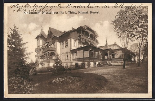 Carte postale klosterlausnitz - carte,