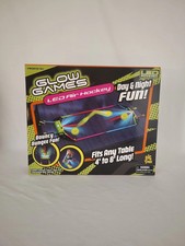 Glow Games. LED AIR HOCKEY Game Toy. Fits Any Table 4’-8’. Ages 5+