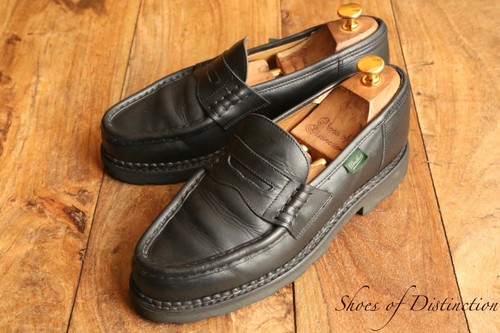 Mocassins cuir noir - en,