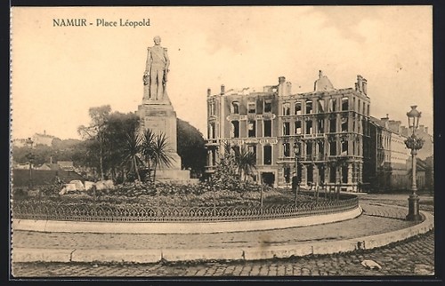 Cpa namur place - cpa, namur,