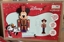 Disney 5Ft LED HOLIDAY MICKEY MOUSE NUTCRACKER NEW SEALED BOX 2025 Addition