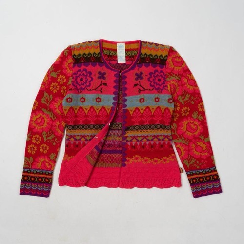 Oleana wool pink multicolor - oleana, pink/multicolor