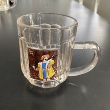 CHOPE VERRE  EMAILLE BIERE