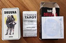 Serpieri  Jeu de 78 cartes de Tarot DRUUNA Editions Le Diuoris 1998