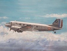 Gouache Hervé de Vinck Aviation Militaire Belge Armée de l'air Snafu Special 78