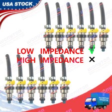 Set of 12 Fuel Injectors For 1984-1991 Jaguar XJS, 5.3L V12 0280150166 