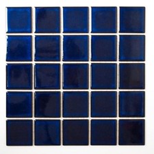 Mosaïque Céramique Bleu Cobalt Brillant Bain Cuisine Wc 14-0405_F 10 Surfaces