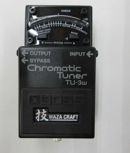 Boss chromatic tuner - tuner, tu-3w