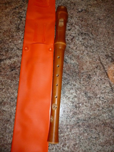 Flute bec bois - en, de