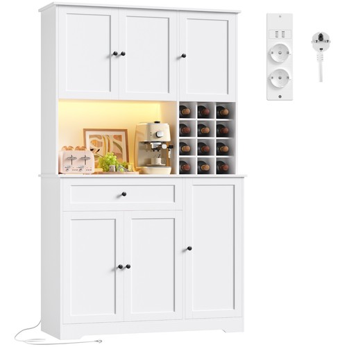 Buffet avec multiprise led - avec, multiprise/led