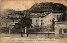 Old postcard Grenoble Old Civil Hospital and Forts Rabot (685122)