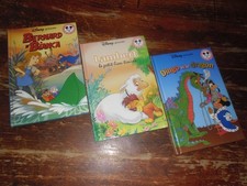 A VOIR ! LOT 3 ANCIENS LIVRES ENFANT " DISNEY " 2001/03