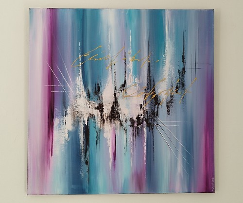 Tableau abstrait art - abstrait, –