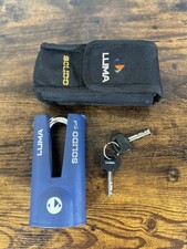 Luma Solido Disk Anti Theft Armoured Motorbike/scooter Lock  With 2 Keys