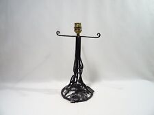 OLD IRON FOOT LAMP FORGE ART NEW JUGENDSTIL LAMP NEW ART