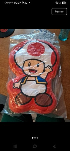 World nintendo coussin - of,