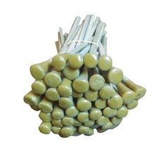 Véritable 50 bâtons de bouchon en bois avec cire époxy pour la coupe et le...