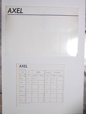 CITROËN AXEL nuancier