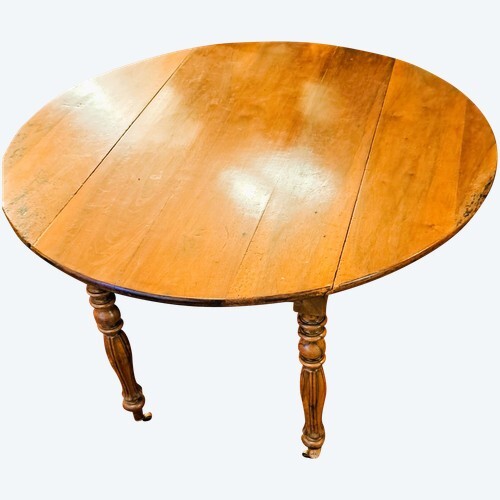 Table ronde louis philippe - table,