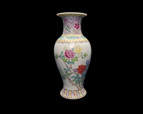 Vase porcelaine chinoise - en,