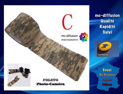 Bande camouflage pour - bande,