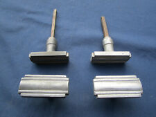 4 poignées Aluminium porte