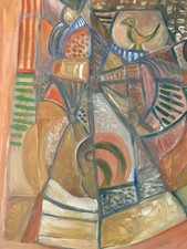 Belle Peinture Huile Sur