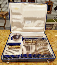 MENAGERE Complete METAL Argente Modele COQUILLE Couvert Louche Table 17MAG 10/11