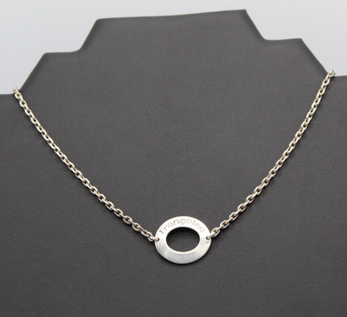 Ancien collier argent - en,
