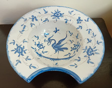 Ancien Plat à Barbe sur pied