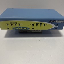 Midiman Midisport 4 x 4 USB MIDI Interface/ midi in & midi out good condition 